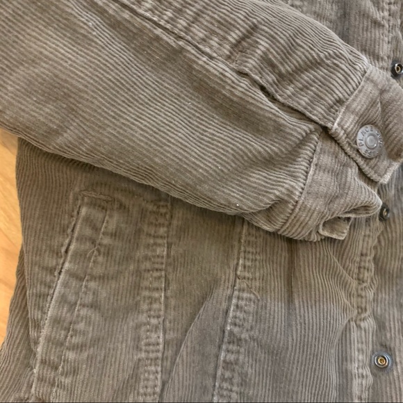 CORDUROY SHERPA JACKET - Picture 2 of 3